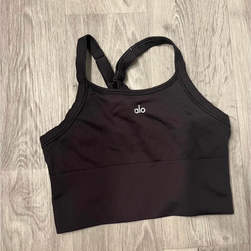 ALO Yoga Black Sports Bra